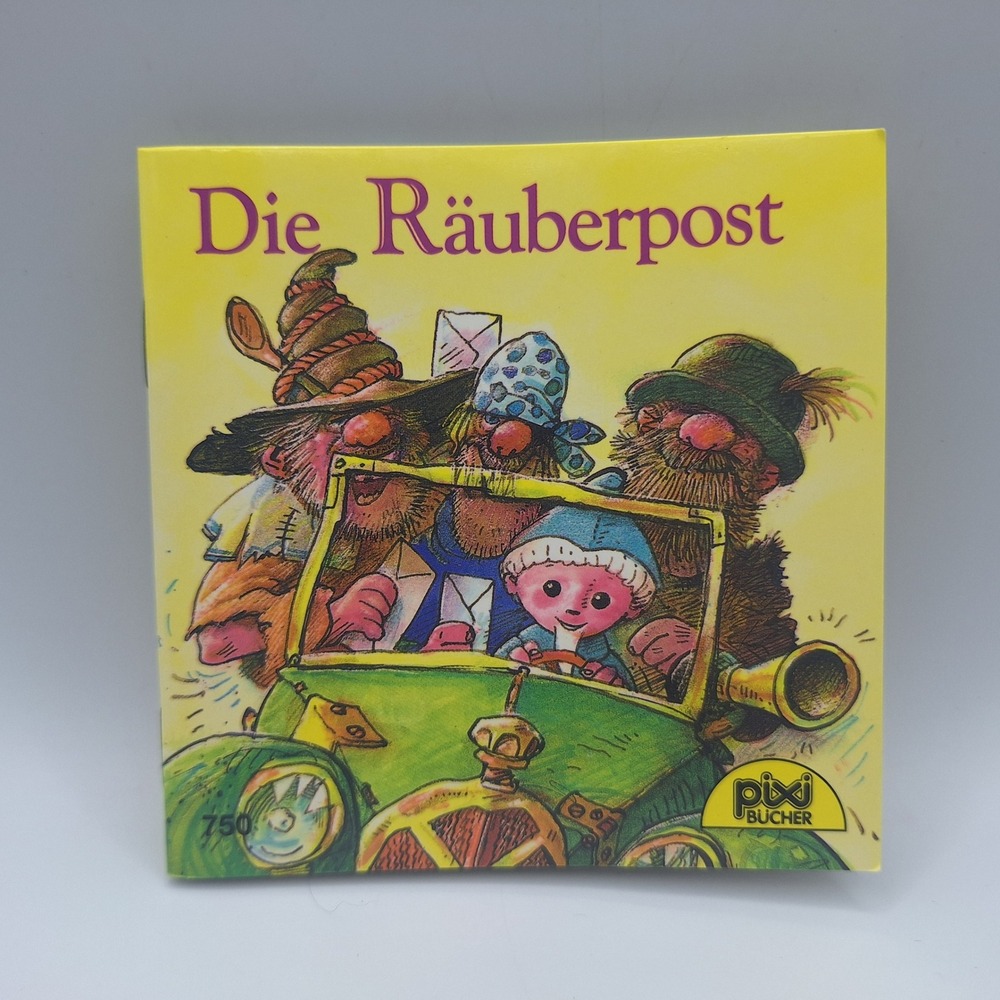Die Räuberpost Pixi Buch Nr 750‎ Ingeborg Feustel German Childrens Book 1994